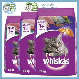 Thức ăn mèo lớn Whiskas Adult 1.2kg, hạt khô cho mèo trên 12 tháng tuổi - Dân Chơi Mèo Petshop