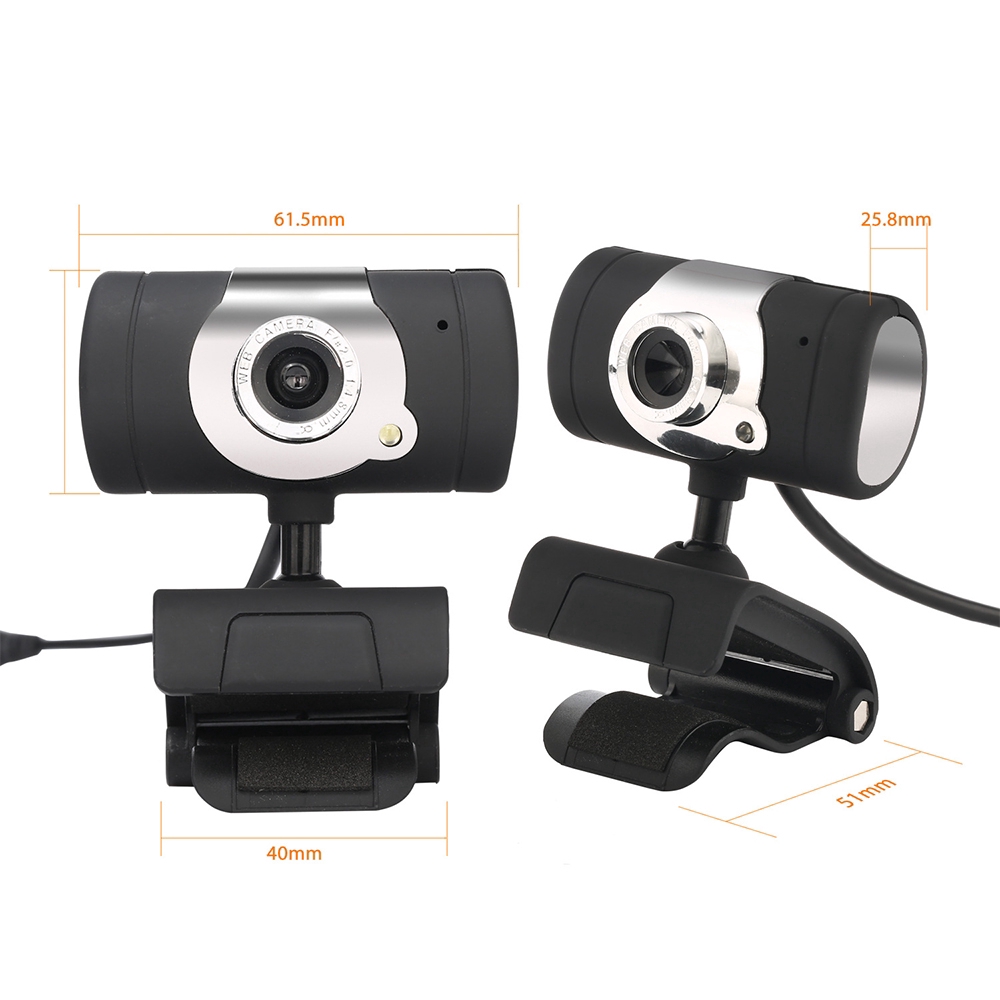 Webcam Máy Tính HD 720p 640x480 Kèm Phụ Kiện | BigBuy360 - bigbuy360.vn