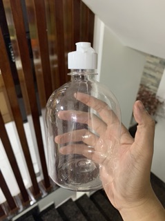 Chai PET 500ml nắp bật