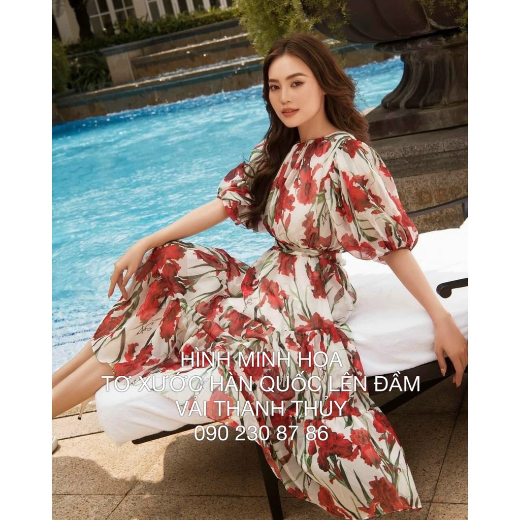 VẢI TƠ HOA - DÒNG VẢI CAO CẤP