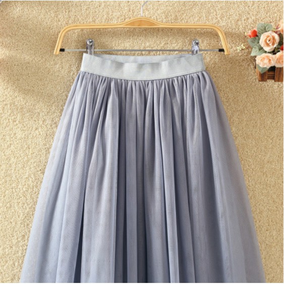 Chân váy lưới tutu nhiều màu - váy dài nữ CV06 | BigBuy360 - bigbuy360.vn