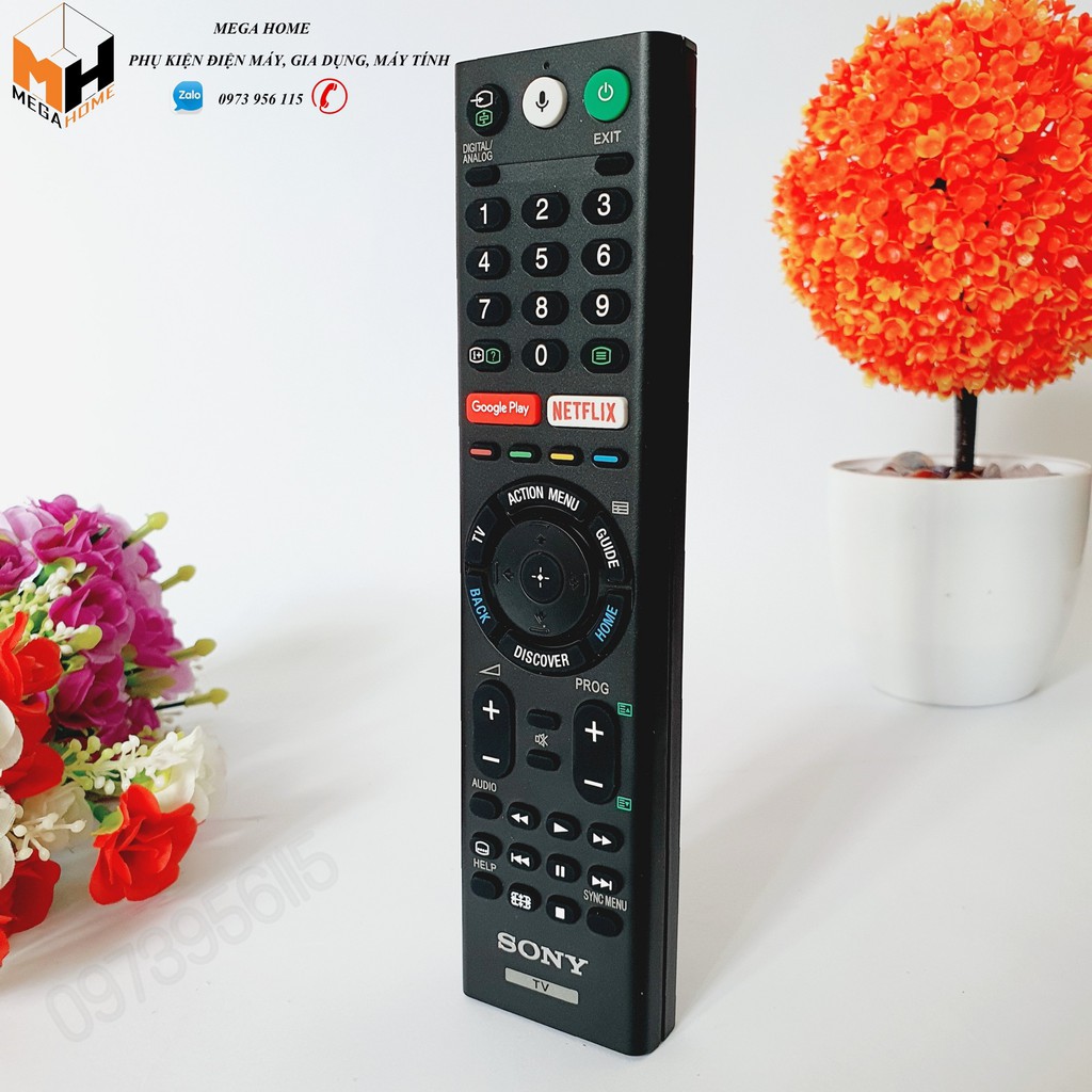 Điều khiển remote giọng nói tivi Sony smart (hàng mới 100%)