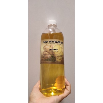 Combo 5 lít Dầu Gừng Massage Đã Thông Kinh Lạc, Thơm Đượm Gừng, Hương Cay Ấm