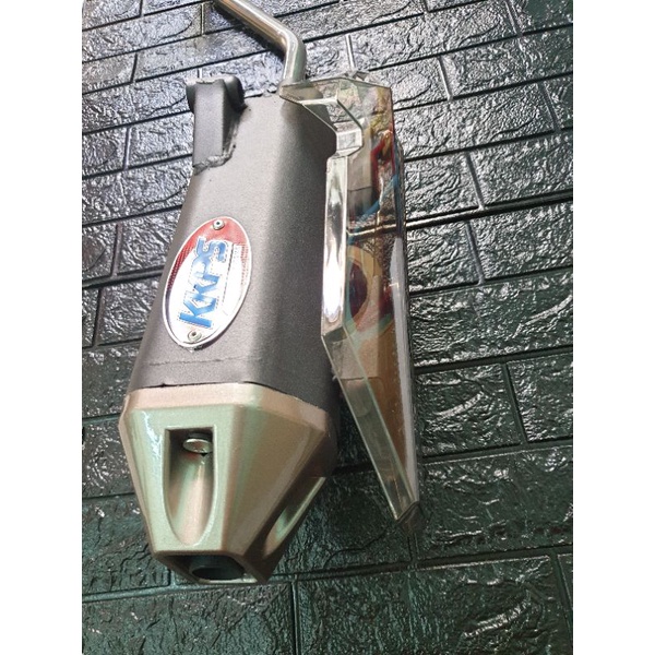 Pô KKPS gồm bát chống nóng (bản cao cấp) cho Vario Air Blade Luvias mio lead click sh lead nouvo.