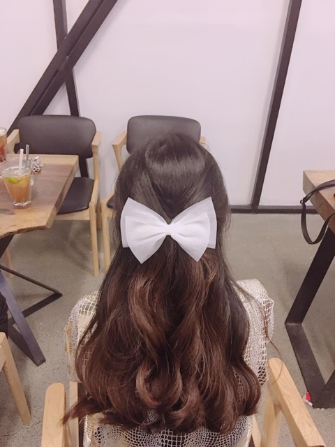 Kẹp nơ voan lưới