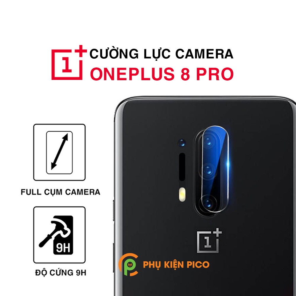 Cường lực camera Oneplus 8 Pro độ cứng 9H trong suốt - Dán camera Oneplus 8 Pro