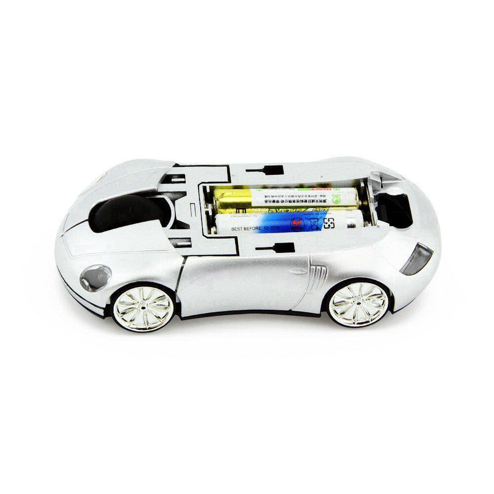 Elec Space Chuột Quang Không Dây 2.4GHz Hình Xe Hơi 3D Có Đầu Nhận USB Cho PC / Laptop