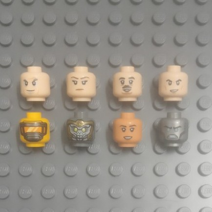 Đồ Chơi Lego Chính Hãng Head Minifigures Các Loại 1