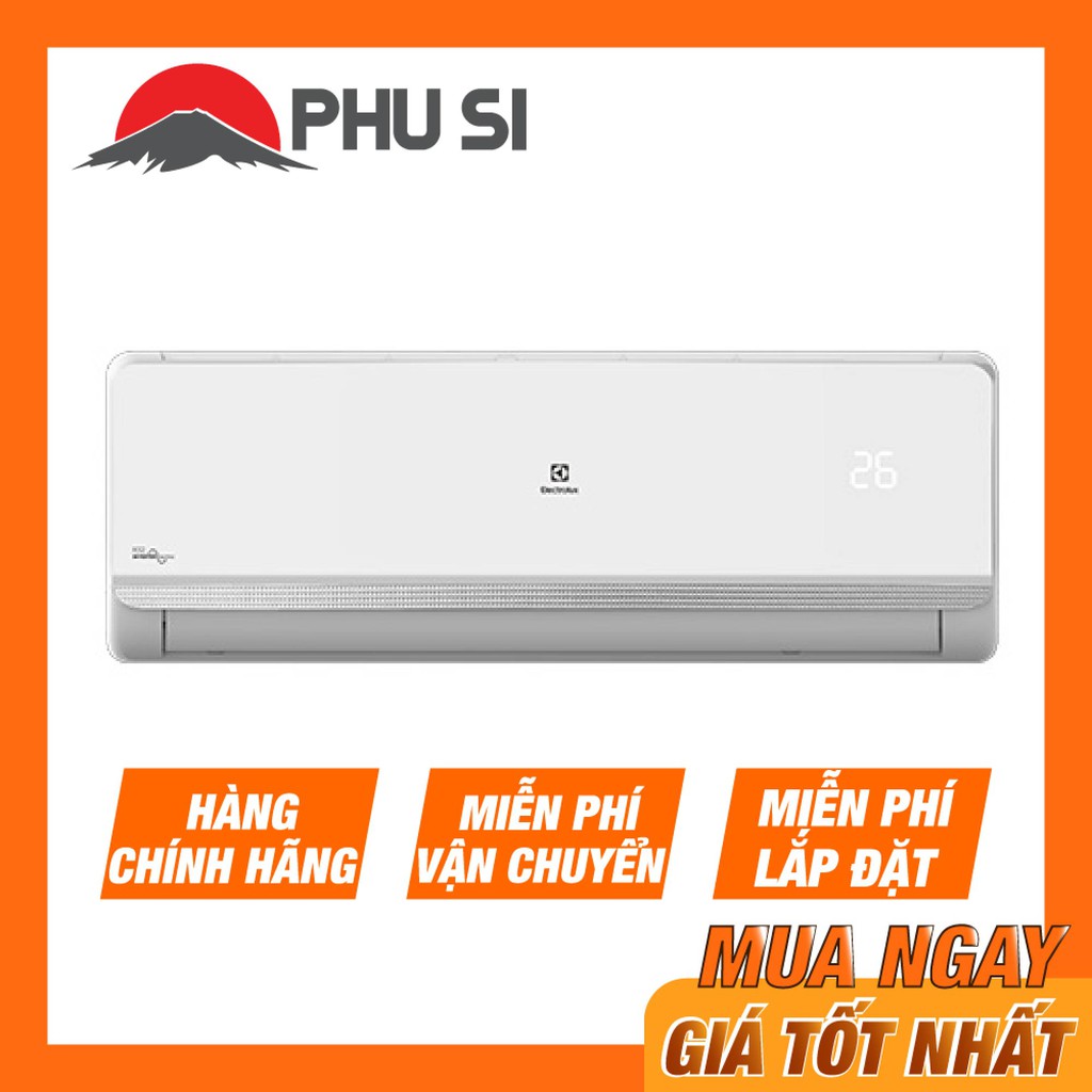 [MIỄN PHÍ LẮP ĐẶT - VẬN CHUYỂN] Máy Lạnh Electrolux Inverter 1.0 HP ESV09CRR-C7