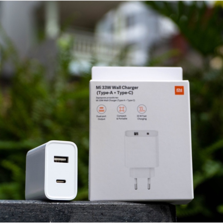 Cốc sạc nhanh Xiaomi 33W Wall Charger 1A1C