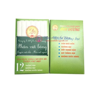 Phấn trắng thanh đậm Ánh Dương - 12 viên/ hộp - phấn không bụi