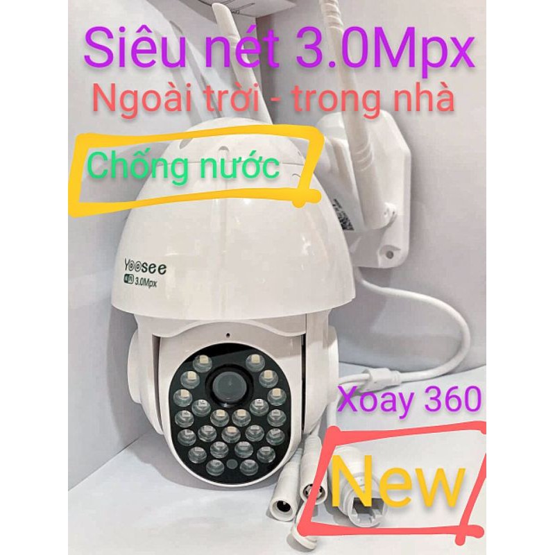Camera yoosee 3.0 ngoài trời chống nước