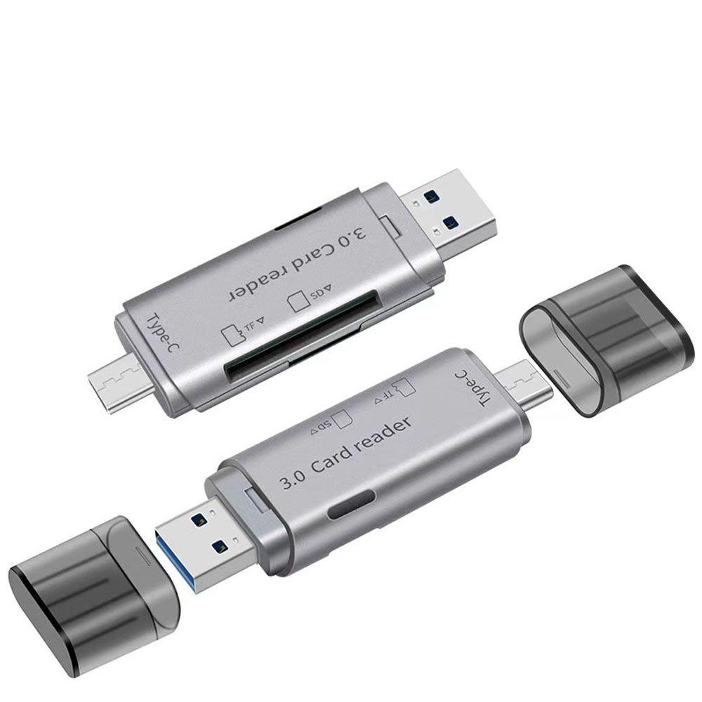 Đầu Đọc Thẻ Nhớ Usb 3.0 Type C Tốc Độ Cao Chuyên Dụng Cho Máy Tính