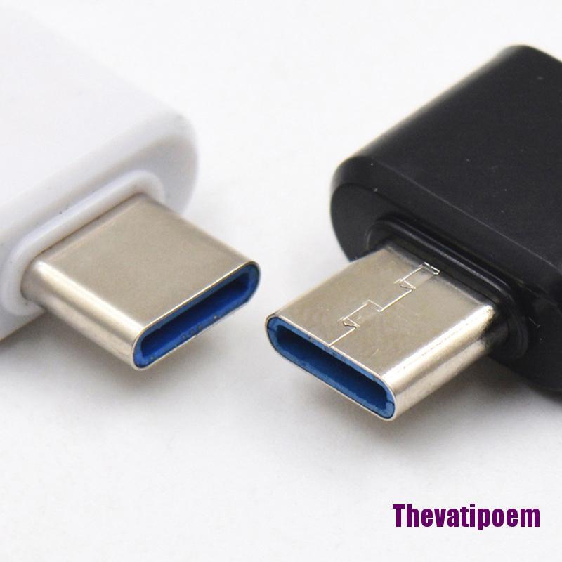 Bộ 2 Đầu Chuyển Đổi Usb Type C Đực Sang Usb 2.0 Cái | BigBuy360 - bigbuy360.vn