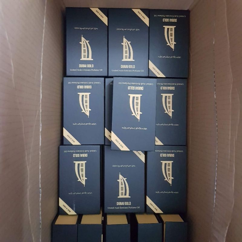 Vỏ chai dubai 12ml - Chai chiết tinh dầu dubai đẹp