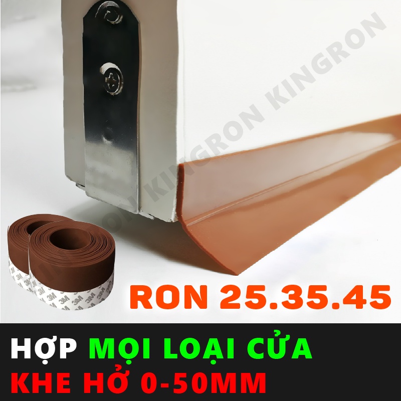 Nẹp xốp thế hệ mới chặn gió khe cửa chống côn trùng ⭐ Thanh chắn cửa chống thoát hơi gió điều hòa, chống ồn KINGRON