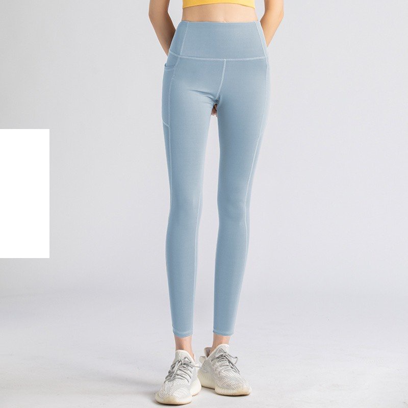 Quần tập GYM, YOGA lưng cạp cao năm động, vải co giãn thoải mái - Hàng Quảng Châu Cao Cấp (QT19)