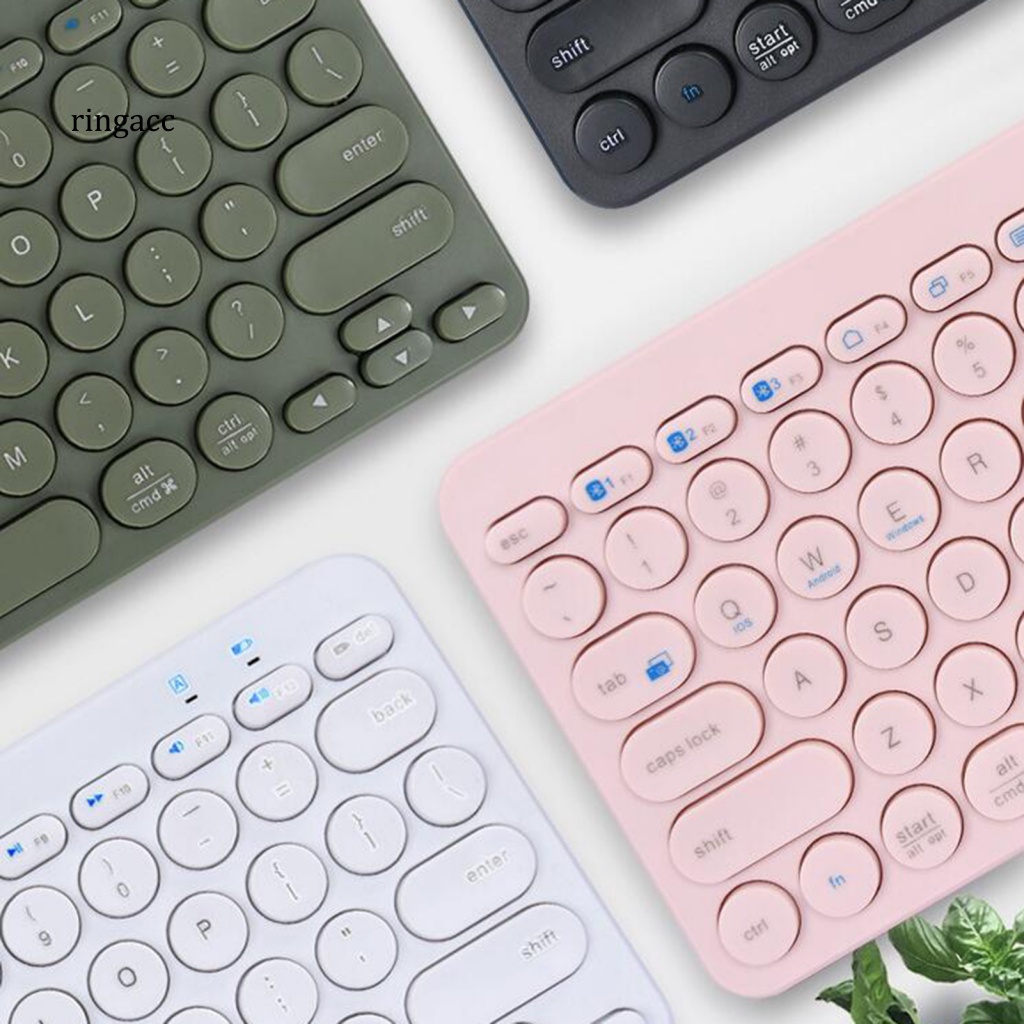 Bàn Phím Bluetooth Không Dây RGA Di Động Thoải Mái Cho Laptop