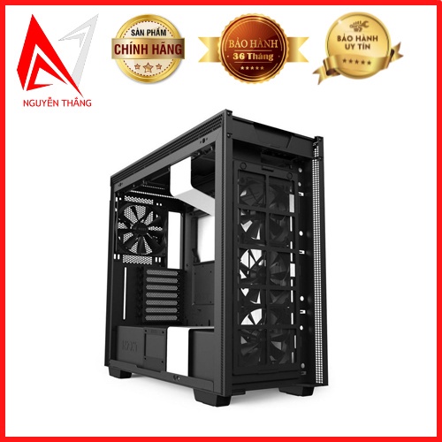 Vỏ case máy tinh NZXT H710 MATTE ( Black / White / Red ) NEW