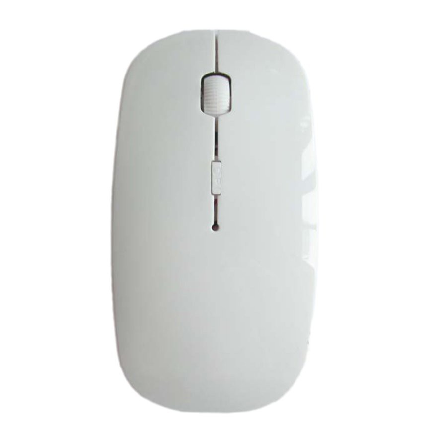 Chuột không dây Silent Mouse 1600 DPI Ergonomic Mause Mouse Mute Glowing Office cho Pc / Laptop / Windows