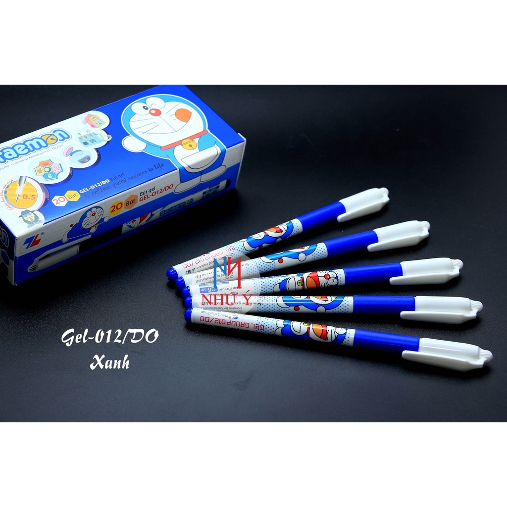 Bút mực nước màu tím Gel 012 Doraemon hàng chất lượng