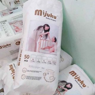 Bỉm quần xuất nhật mijuku sz m, l, xl, xxl 100 miếng
