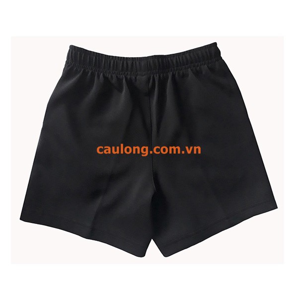 Quần Short Cầu Lông Nam Nữ Lining trơn Đen