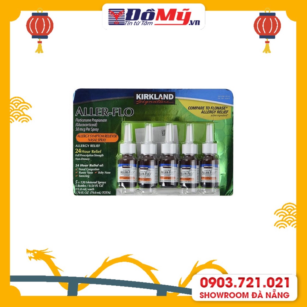 Xịt #viêm xoang Kirkland Aller_Flo (lọ lẻ)