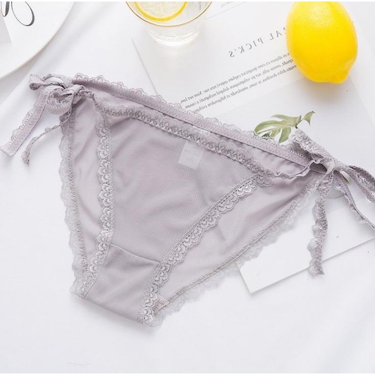 Quần Lót Ren Nữ Xuyên Thấu Dây Buộc Sườn Phong Cách Sexy Siêu Gợi Cảm QL11 - mijusa | BigBuy360 - bigbuy360.vn