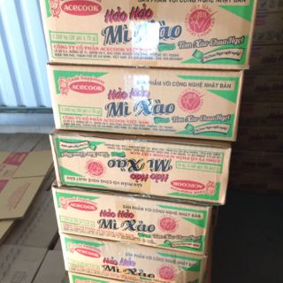 Mì hảo hảo xào chua ngọt