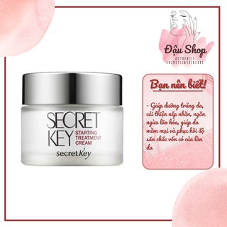Kem dưỡng trắng da chống lão hóa Secretkey Starting Treatment Cream 50g