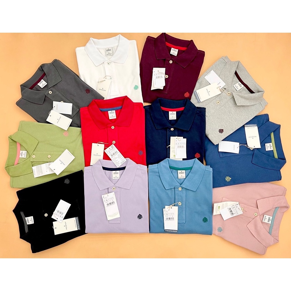 Áo polo Springfield nhiều màu