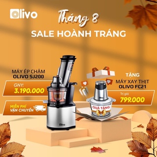 Máy ép chậm olivo sj200 thương hiệu mỹ