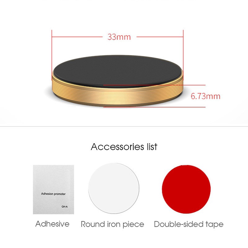 Miếng Dán Nam Châm Giữ Điện Thoại Trên Xe Hơi | BigBuy360 - bigbuy360.vn