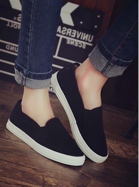 Giày slip on trơn | BigBuy360 - bigbuy360.vn