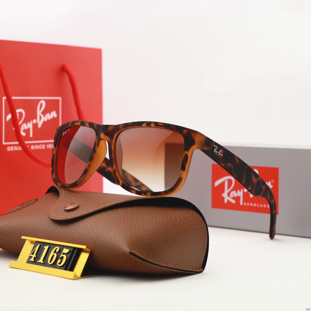 Wayfarer Ray-Ban_ chính hãng Kính râm 2021 Thời trang Hàn Quốc mới Kính râm nam nữ một mảnh Cặp đôi hợp thời trang Du lịch ngoài trời Kính râm lái xes