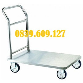 Xe Đẩy Inox 1 tầng