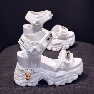 (Có Sẵn Đủ Size)Giày Sandan Nữ Dép Quai Hậu Đế Cao 11cm Mã B33