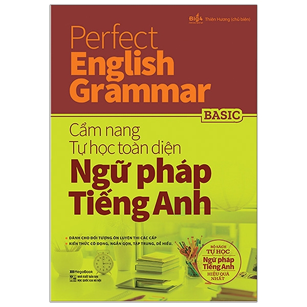 Sách Perfect English Grammar - Cẩm Nang Tự Học Toàn Diện Ngữ Pháp Tiếng Anh - Basic
