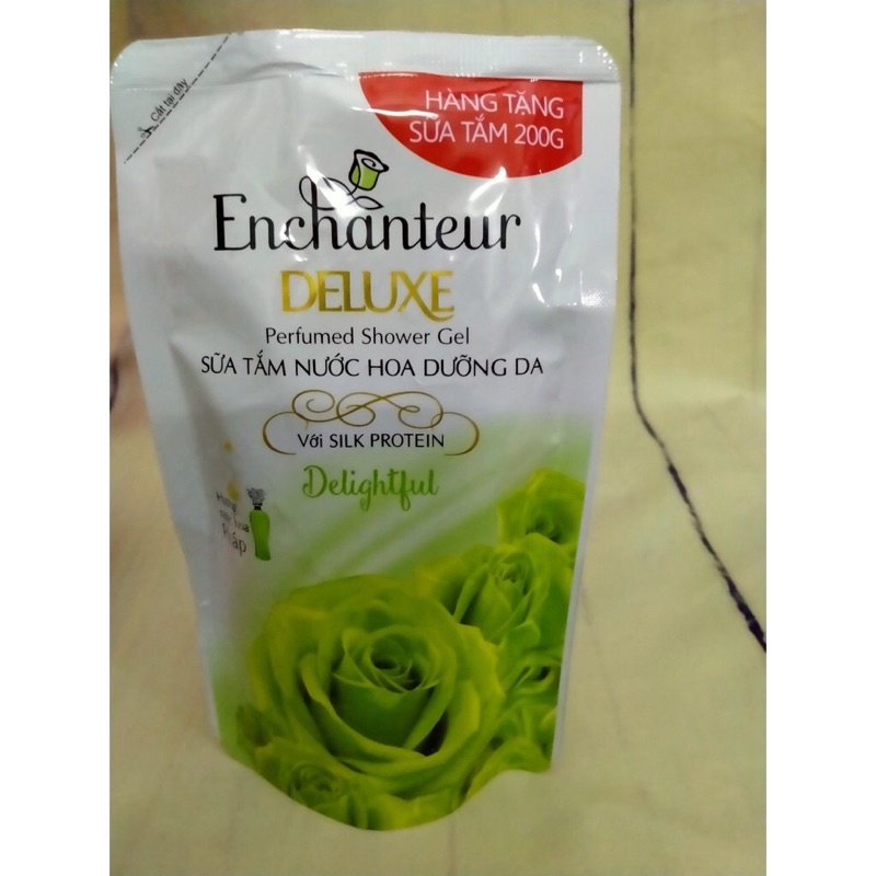 Sữa Tắm Enchanteur Túi 200g , 450g, chai Gội 150g