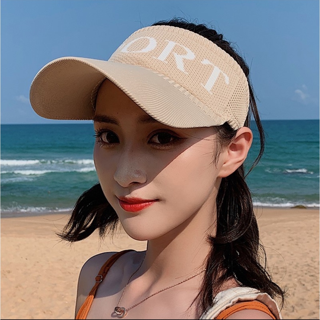 Mũ Lưỡi Trai Hở Chóp Thời Trang Nam Nữ Đi Biển Đi Du Lịch Dã Ngoại Siêu Ngầu