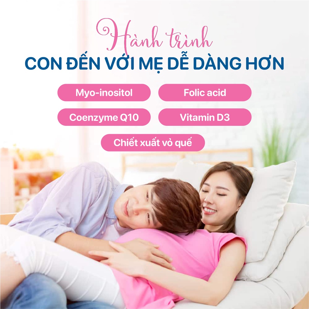 [CHÍNH HÃNG] Sản phẩm bổ trứng, tăng khả năng thụ thai, điều hoà kinh nguyệt Fertistill hộp 20 gói