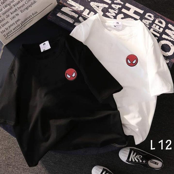 RẺ VÔ ĐỊCH- L12 Áo thun teen nam nữ TAY NGẮN UNISEX NAM NỮ logo Spider man