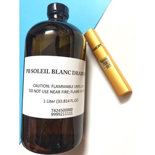 Mẫu thử nước hoa tom phọt soleil blanc 10ml dạng xịt