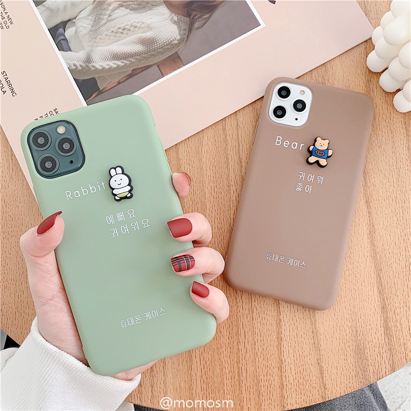 Ốp Lưng  Gấu Thỏ Nổi Samsung J2 J4 J6 Plus J7 Prime Pro J8 A7 2018 A10 A20 A30 A50 A70 M20 A31 A21s A51 A71 A10s A20s | BigBuy360 - bigbuy360.vn