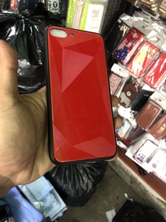 Ốp iphoneX,7plus,8plus gương 3D chéo