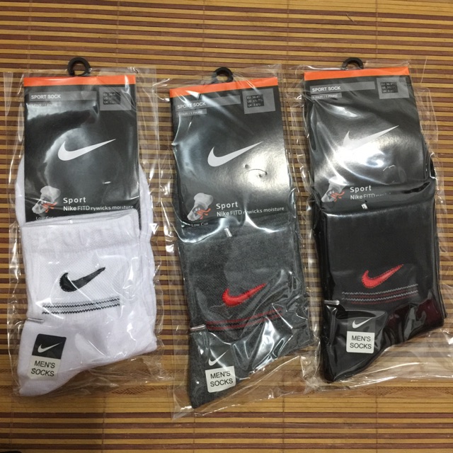 12 đôi tất nam Nike cổ cao chất đẹp, vớ nike nam cao cổ