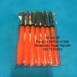 Bộ xúc đỏ , bộ xúc hoa cà rốt
