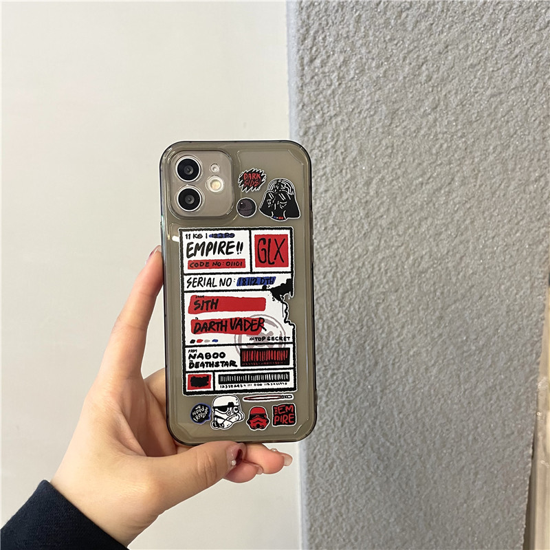 Ốp Lưng Tpu Mềm Màu Nước In Hình Star Wars Cho Iphone 12 11 Pro Max 6 6s 7 8 Plus Iphone X Xs Max Xr Se 2020