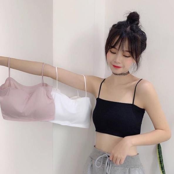 [GIÁ CỰC SỐC] Áo Bra Quây Trơn 2 Dây 8881